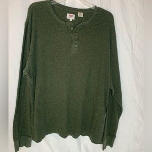 Levi’s Henley T-shirt XXL long sleeve thermal